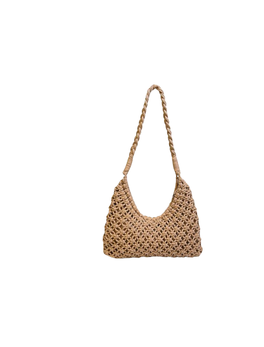 Brown Crochet Bag