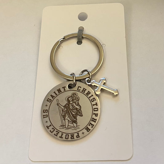 Saint Christopher Keychain