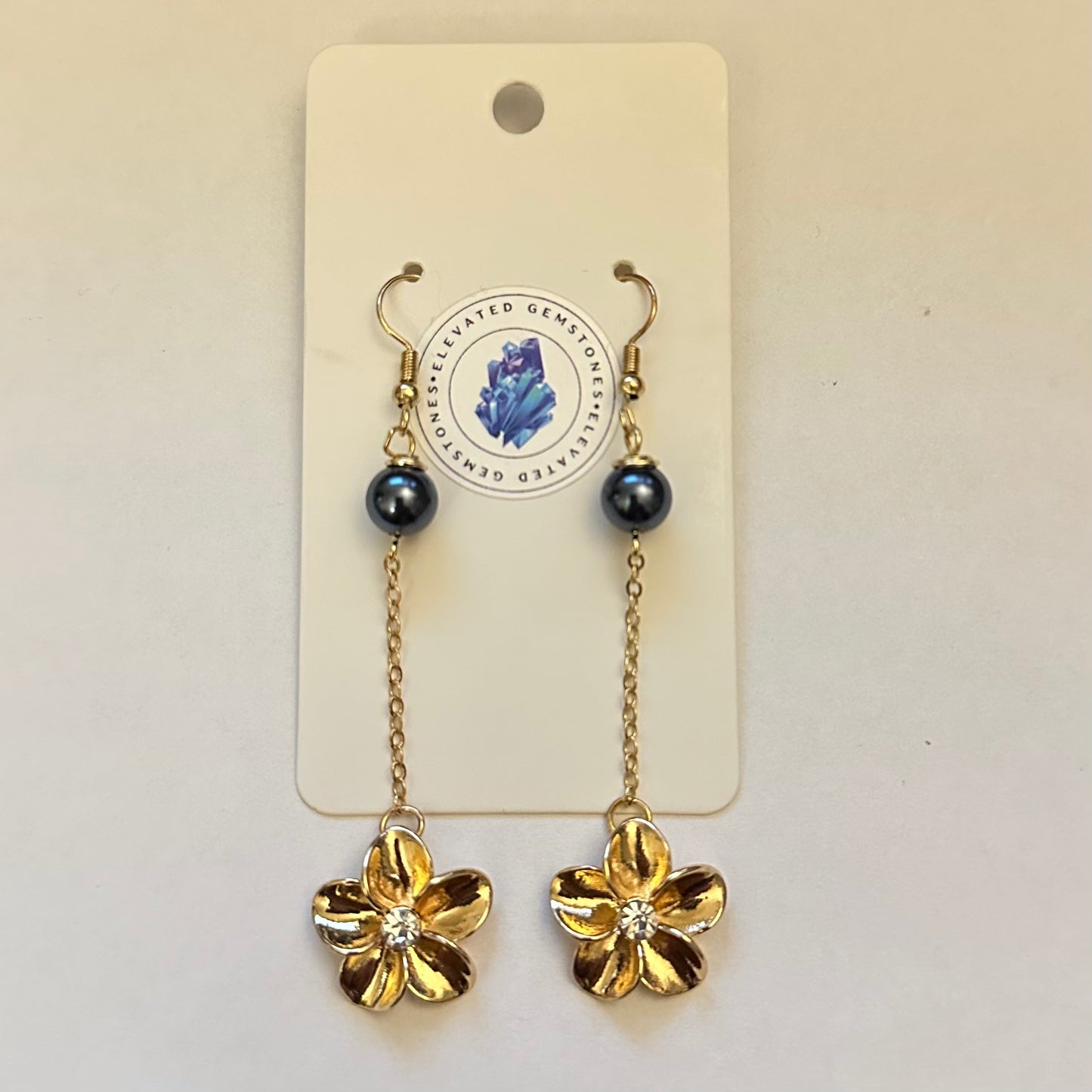 Plumeria Dangle Earrings