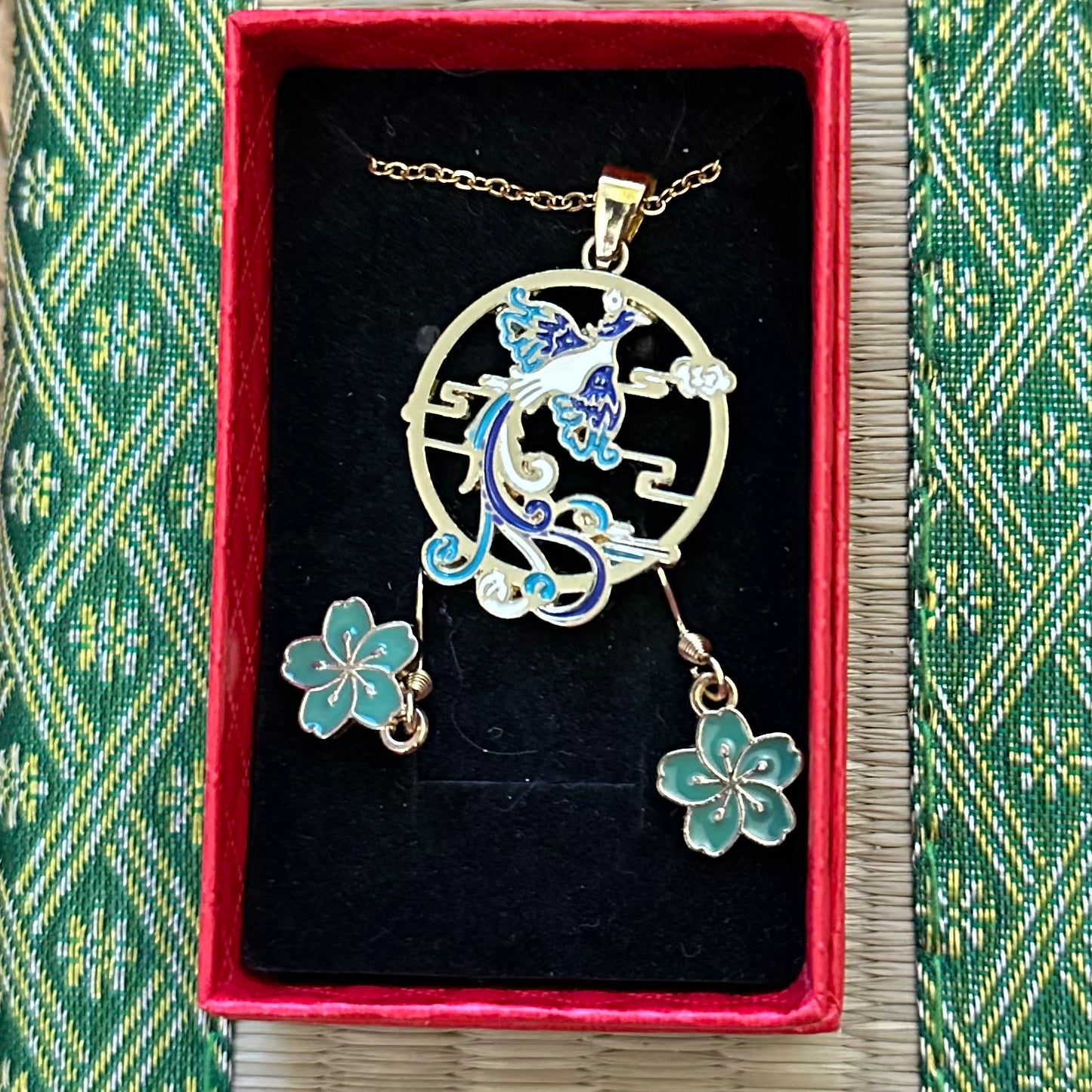 Peacock Jewelry Set