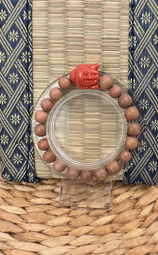 Rosewood Buddha Bracelet