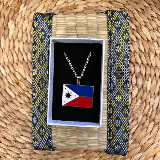 Philippine Flag Necklace