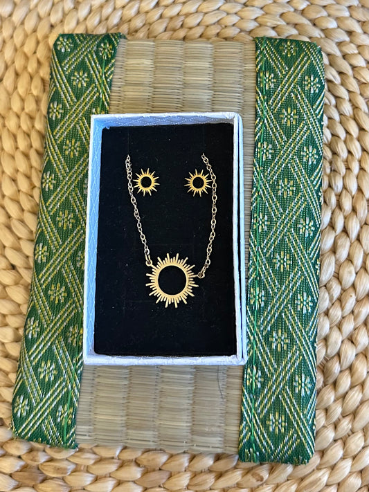 Sun Jewelry Set