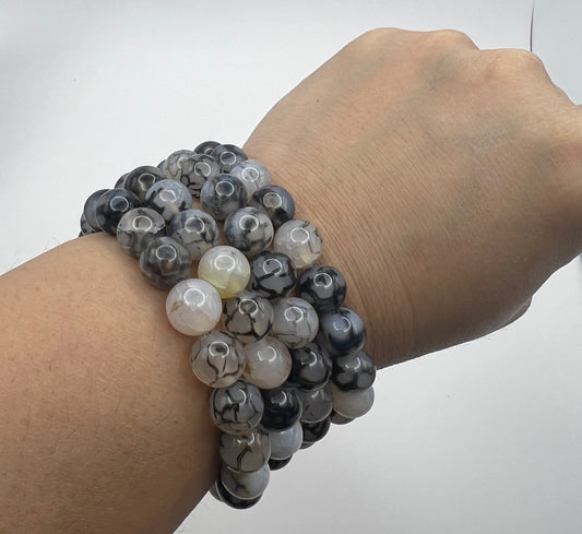 Dragon Vein- White/Black