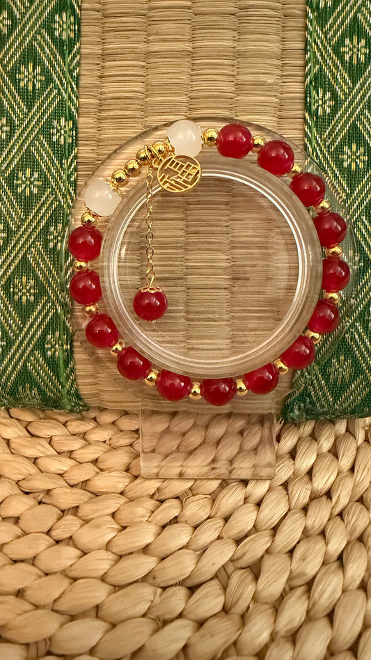 Red Bead Bracelet