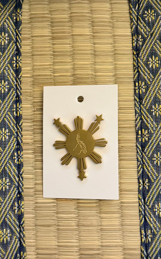 Philippine Sun Push Pin