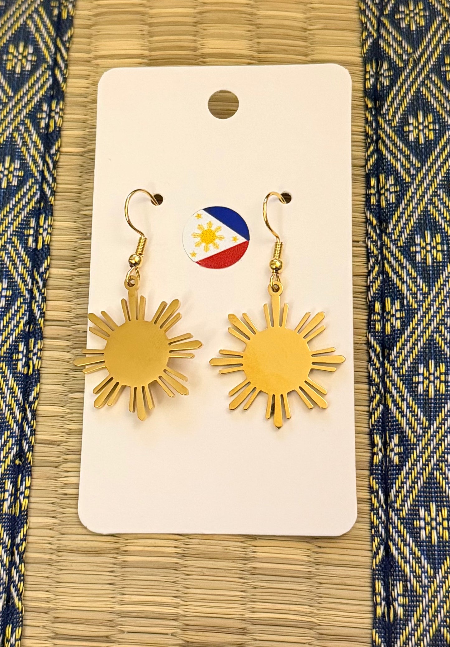 Filipino Sun Earrings