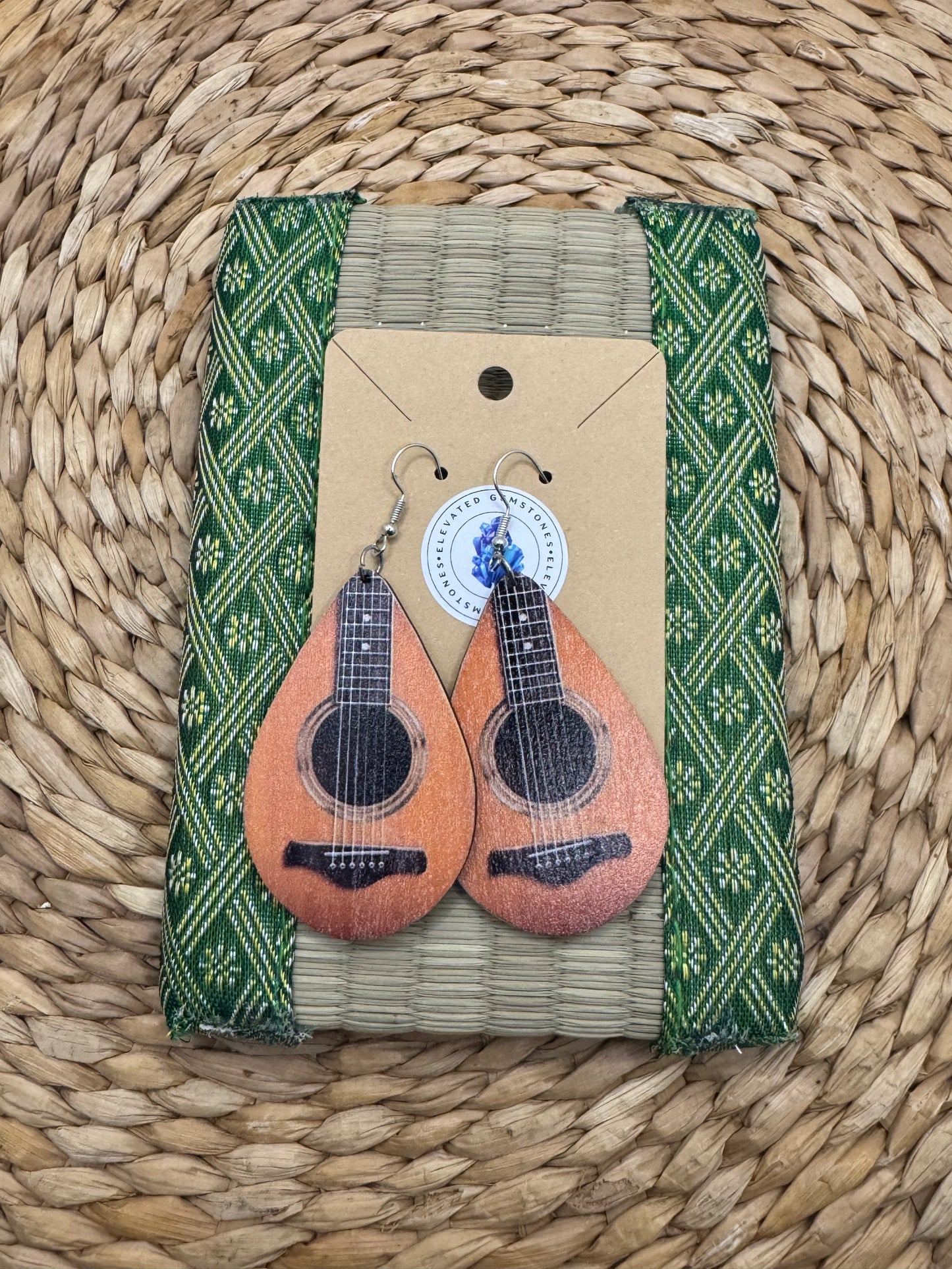 Guitar Earrings