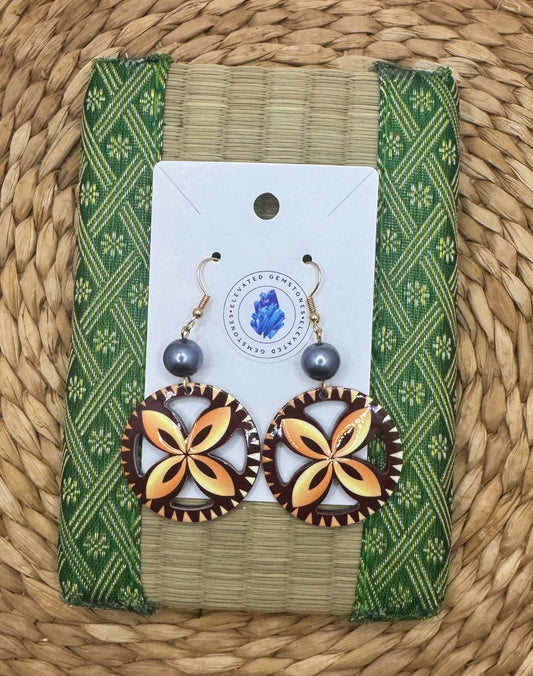 Polynesian Earrings
