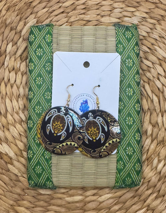 Ocean Turtle Earrings