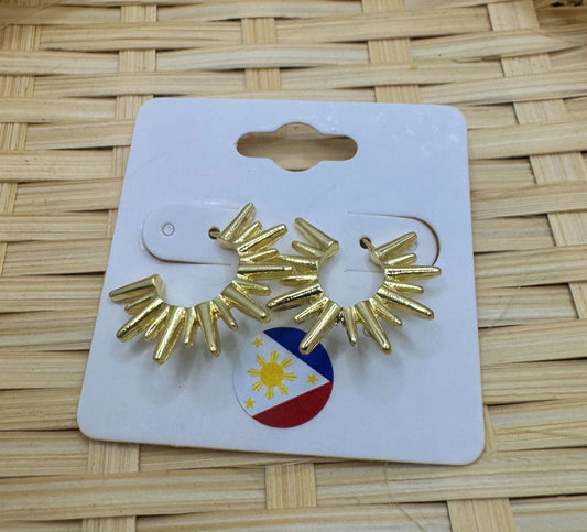 Sun Stud Earrings