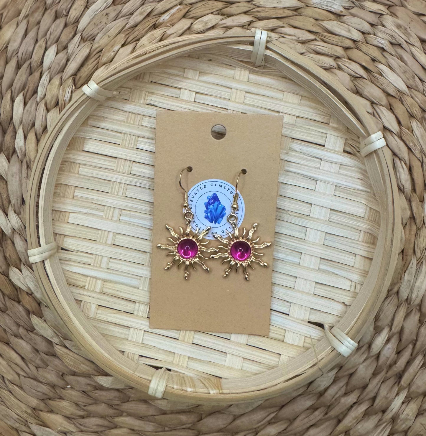 Flaming Sun Earrings