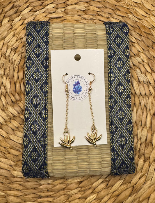 Bird Of Paradise Dangle Earrings