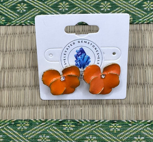 Orchid Stud Earrings