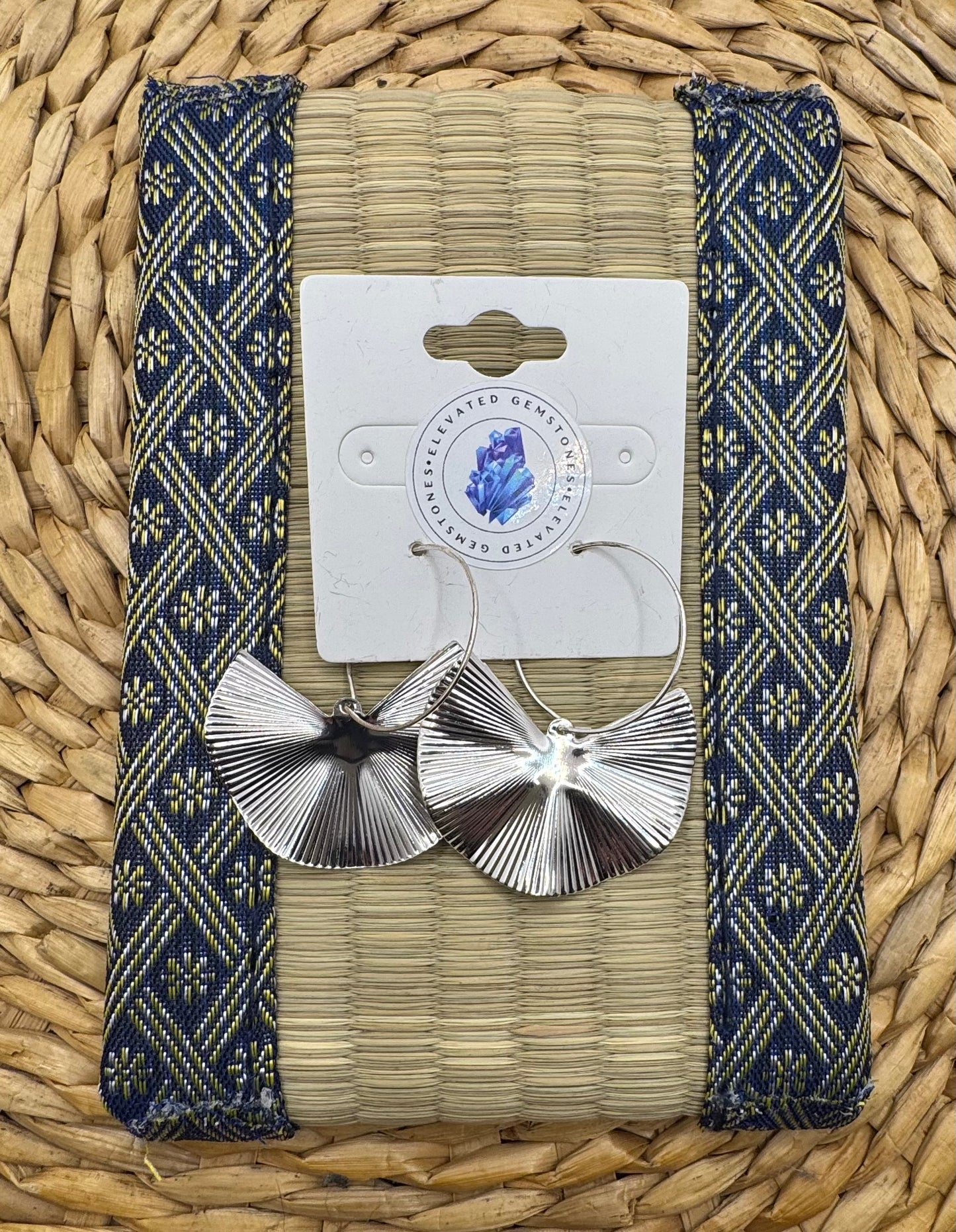 Folded Fan Earrings