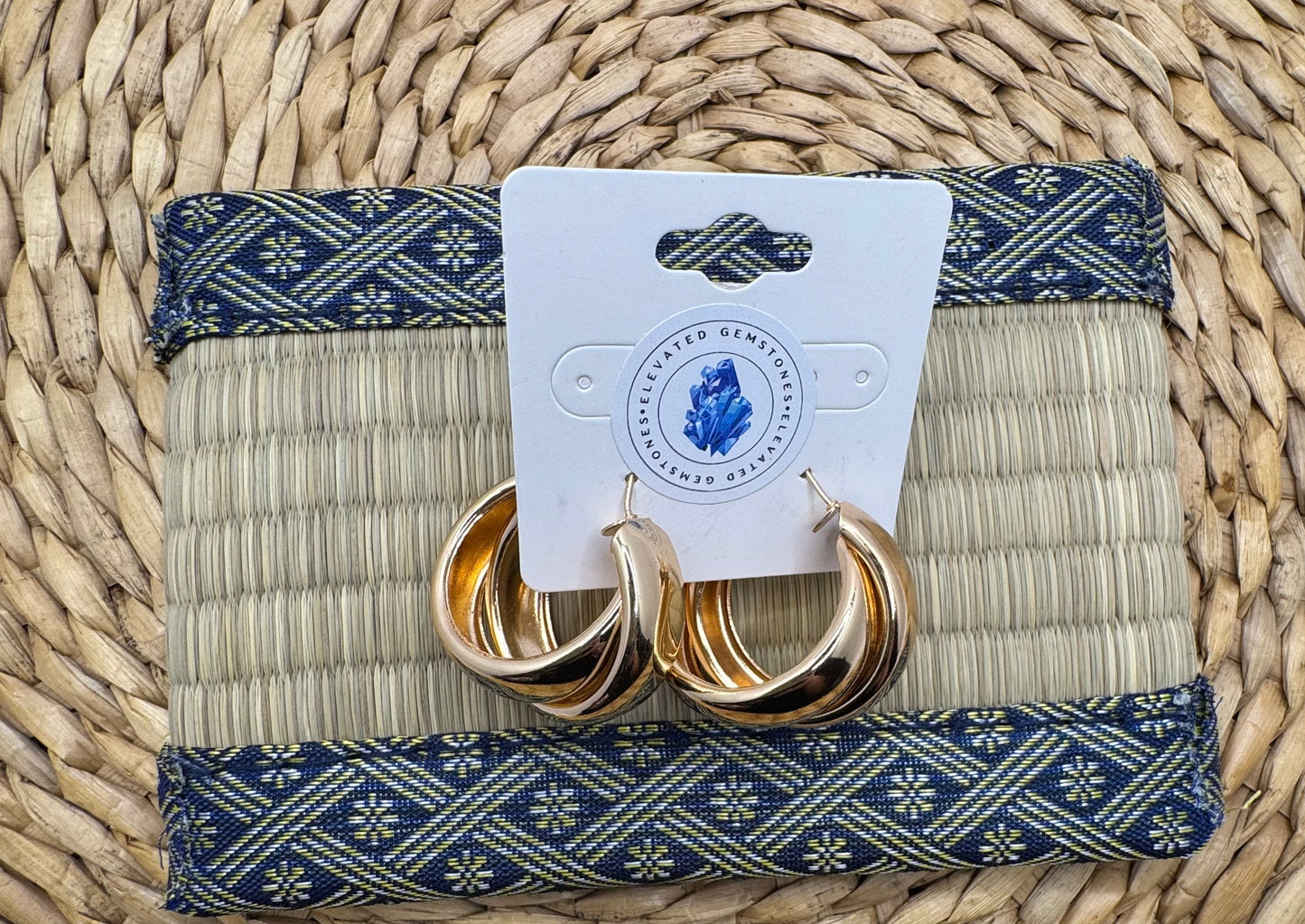 Multi Layer C Shape Earrings