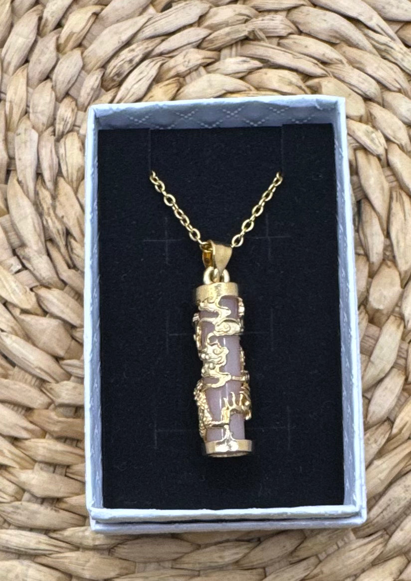 Dragon Pendant Necklace 20"