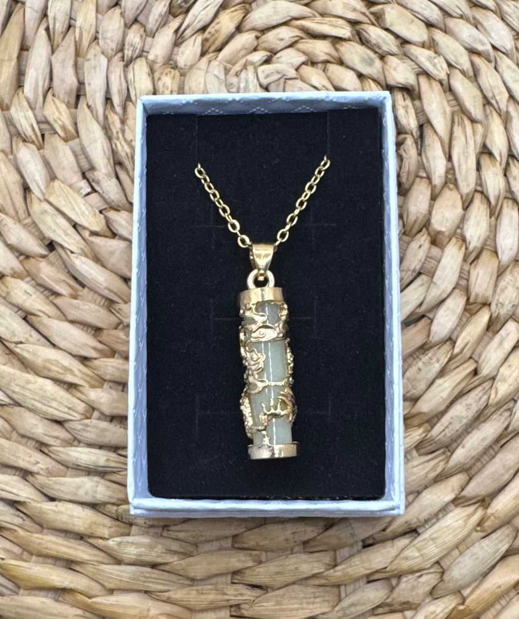 Dragon Pendant Necklace 20"