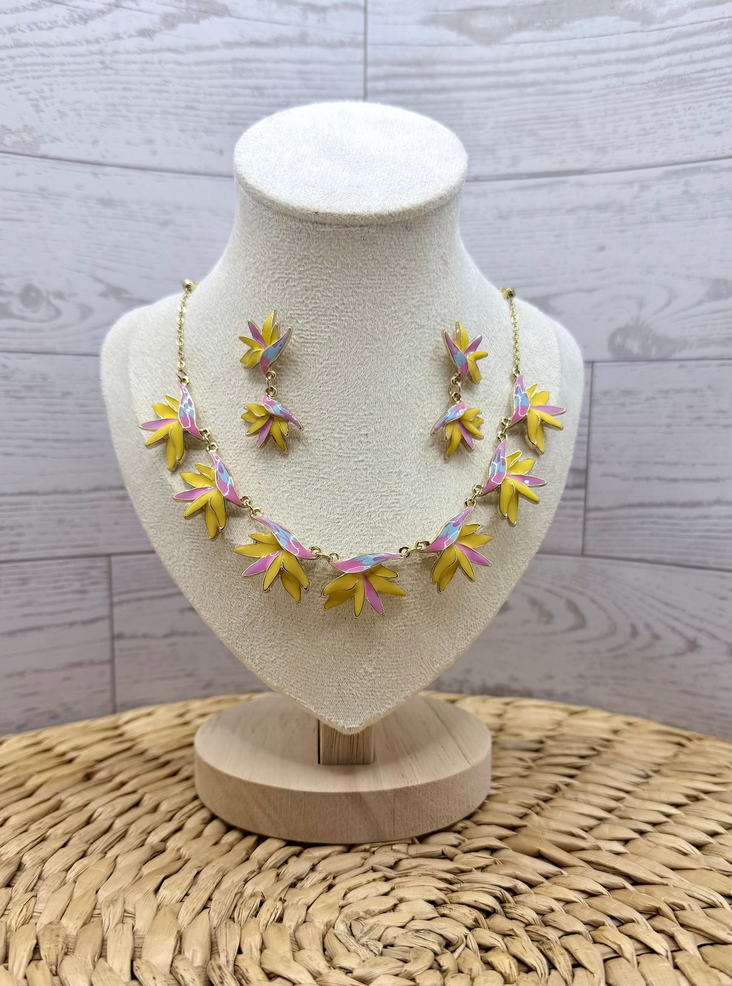 Bird of Paradise Jewelry Set