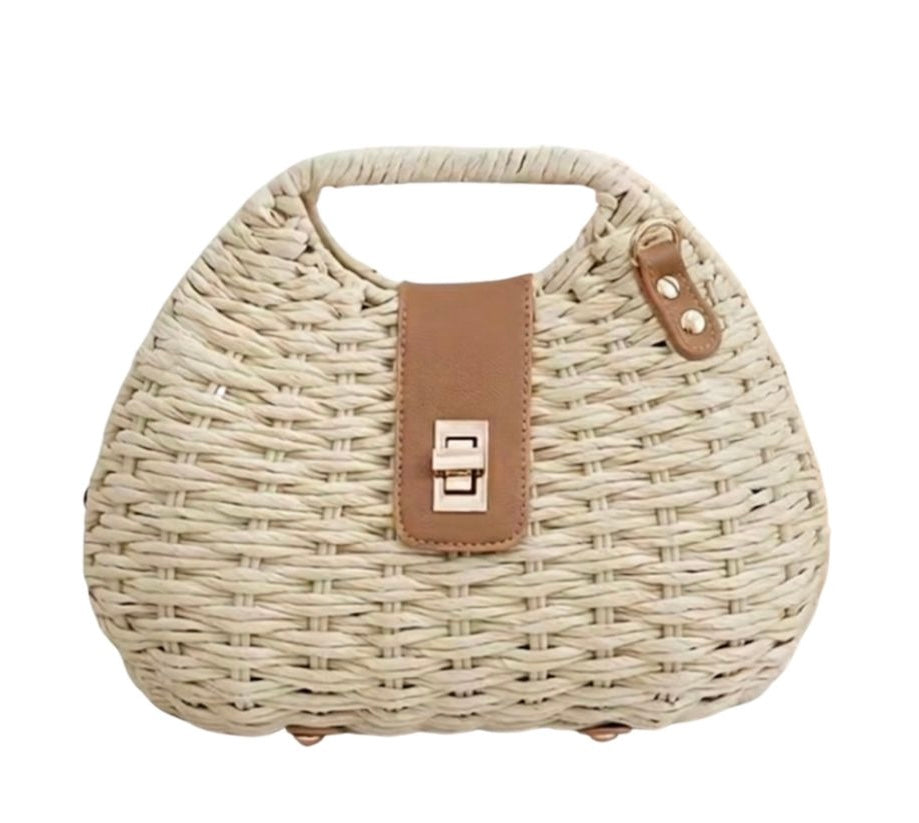 Rattan Purse