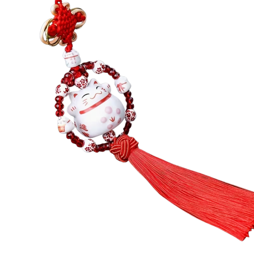 Lucky Cat Ornament
