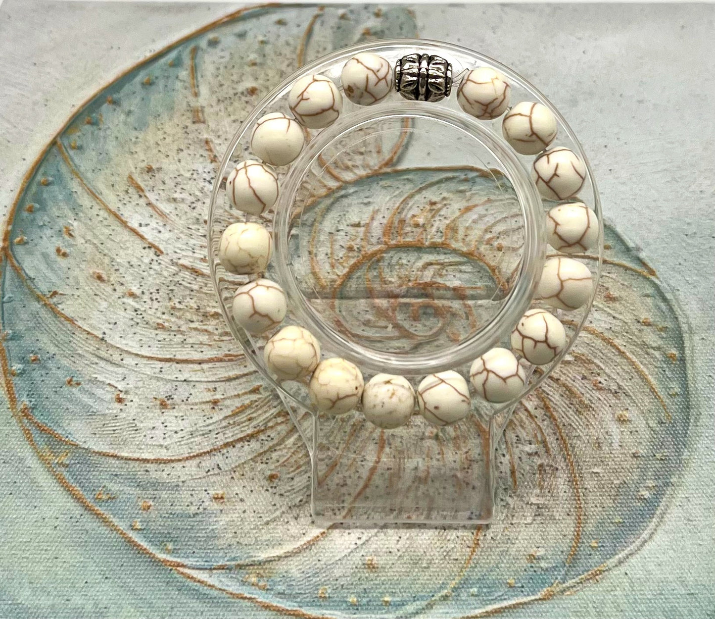 Howlite-Ivory