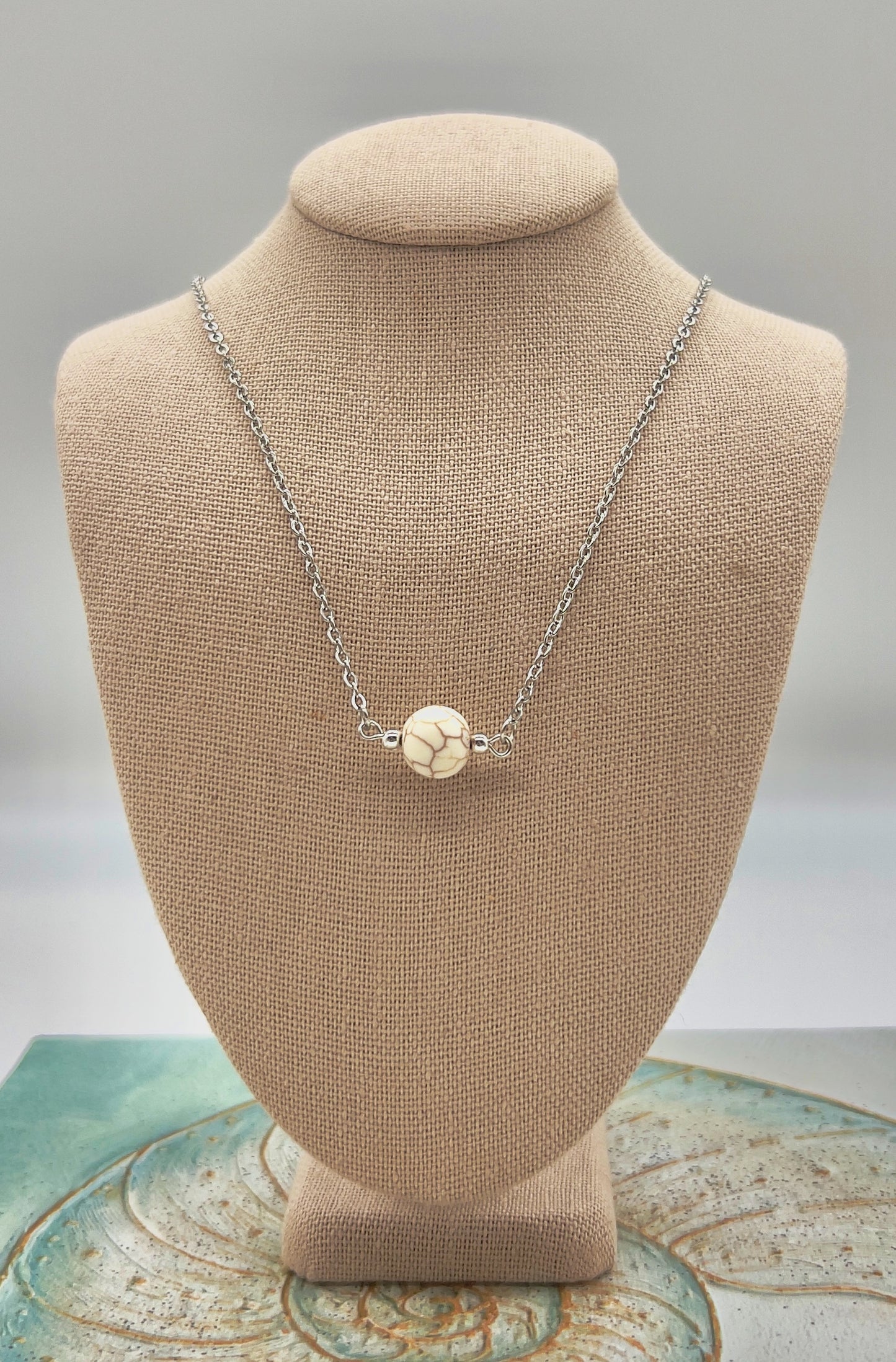 Howlite -Ivory Jewelry Set