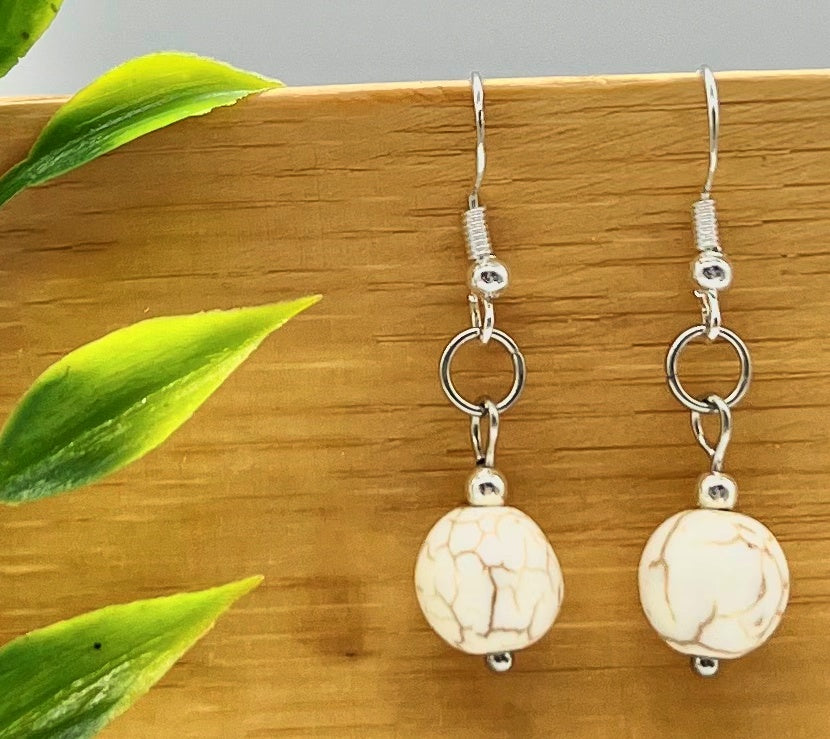 Howlite -Ivory Jewelry Set