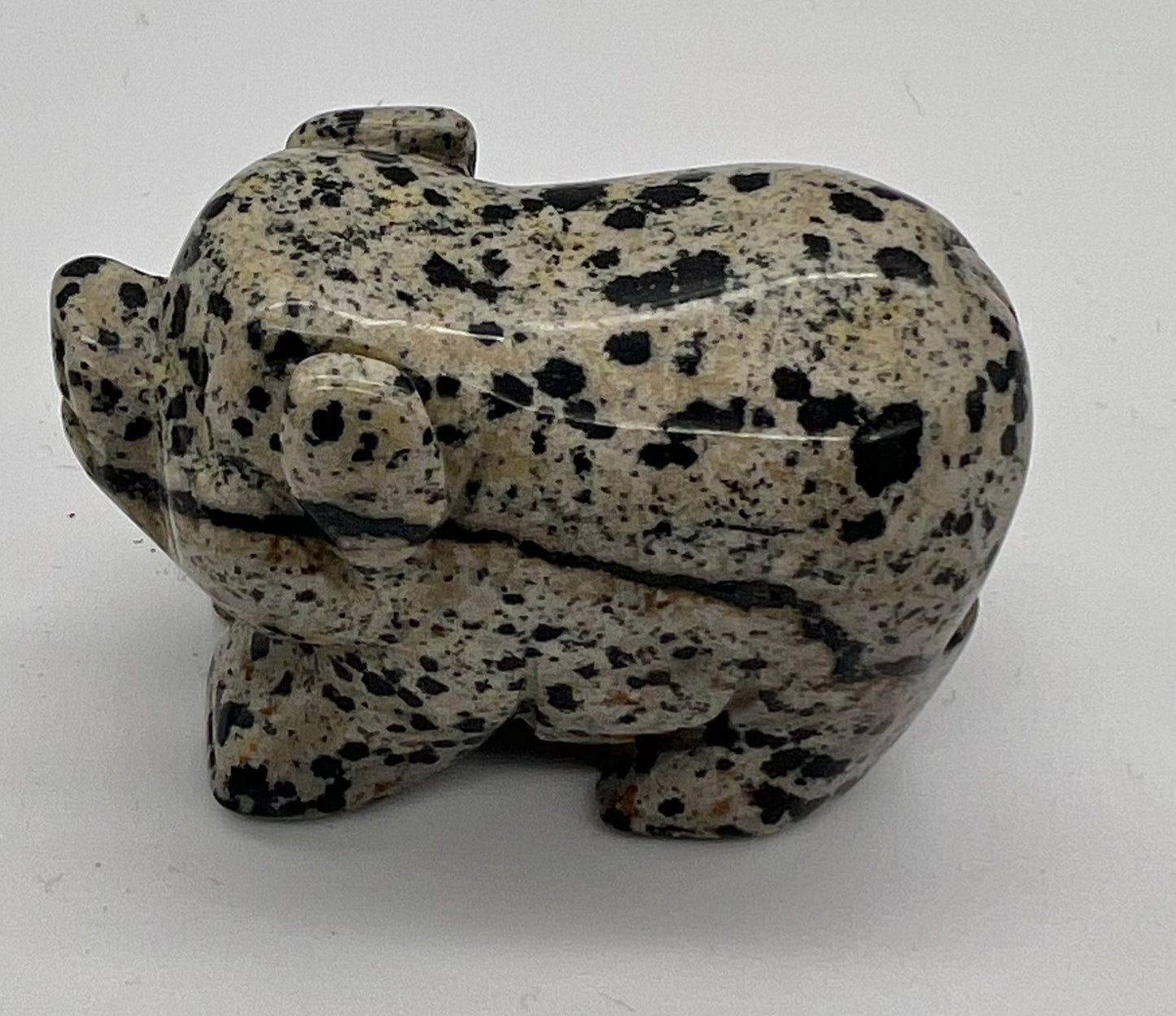 Gemstone Pig Figurines