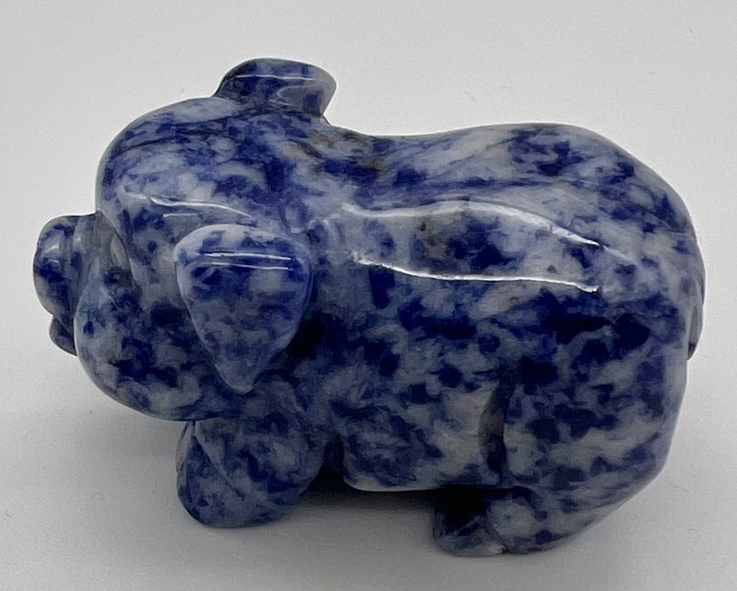 Gemstone Pig Figurines