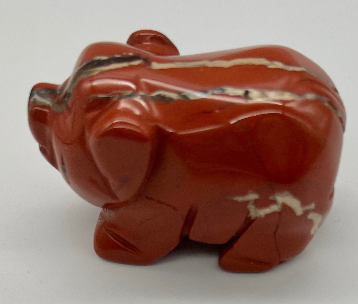 Gemstone Pig Figurines