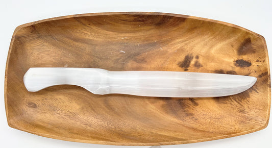 Selenite-Selentine Sword