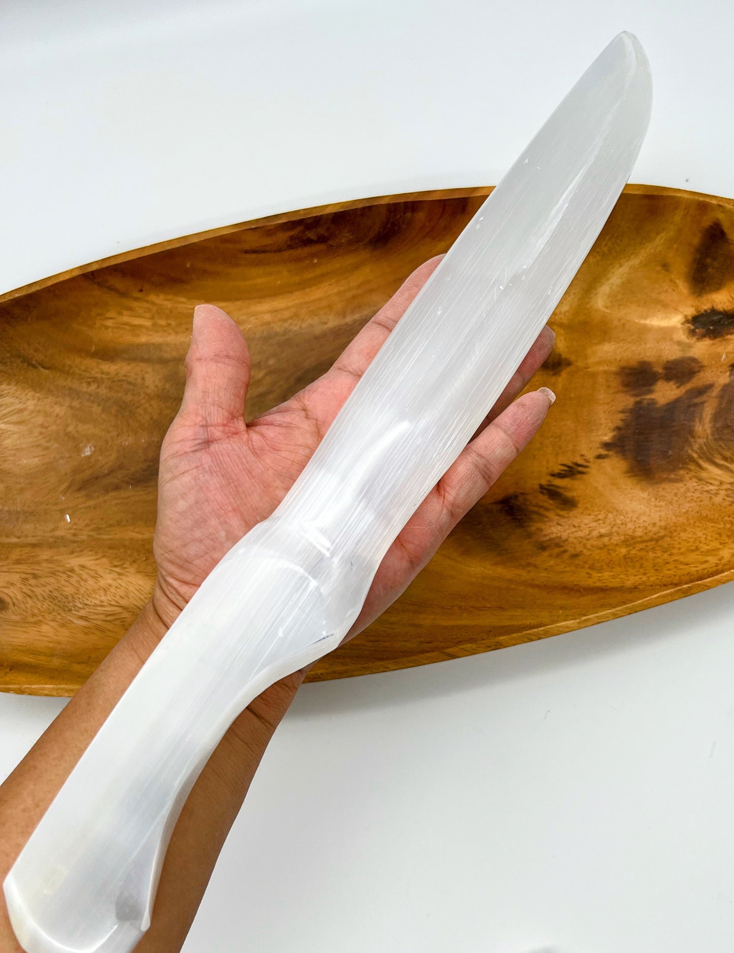Selenite-Selentine Sword