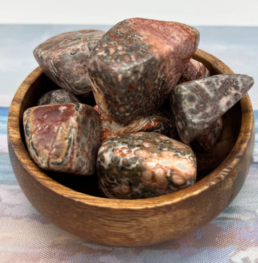 Leopardskin Jasper Tumblestone