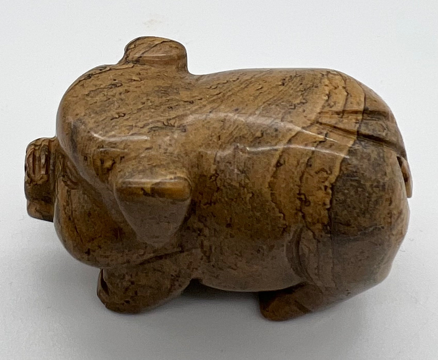 Gemstone Pig Figurines