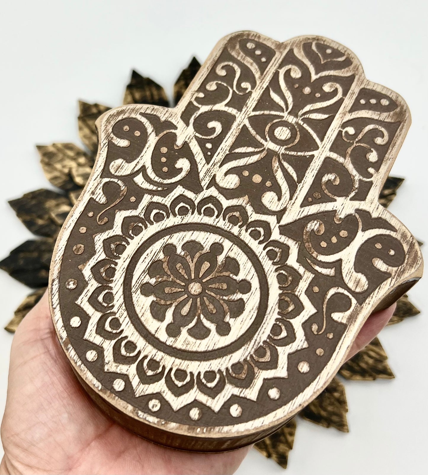 Hamsa Hand Jewelry Box
