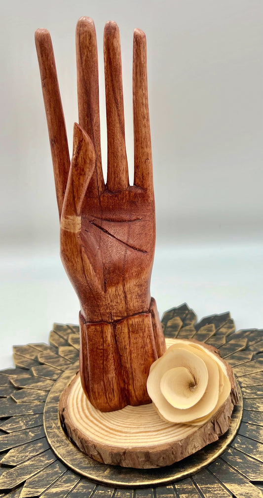 Hand of Buddha Jewelry Stand
