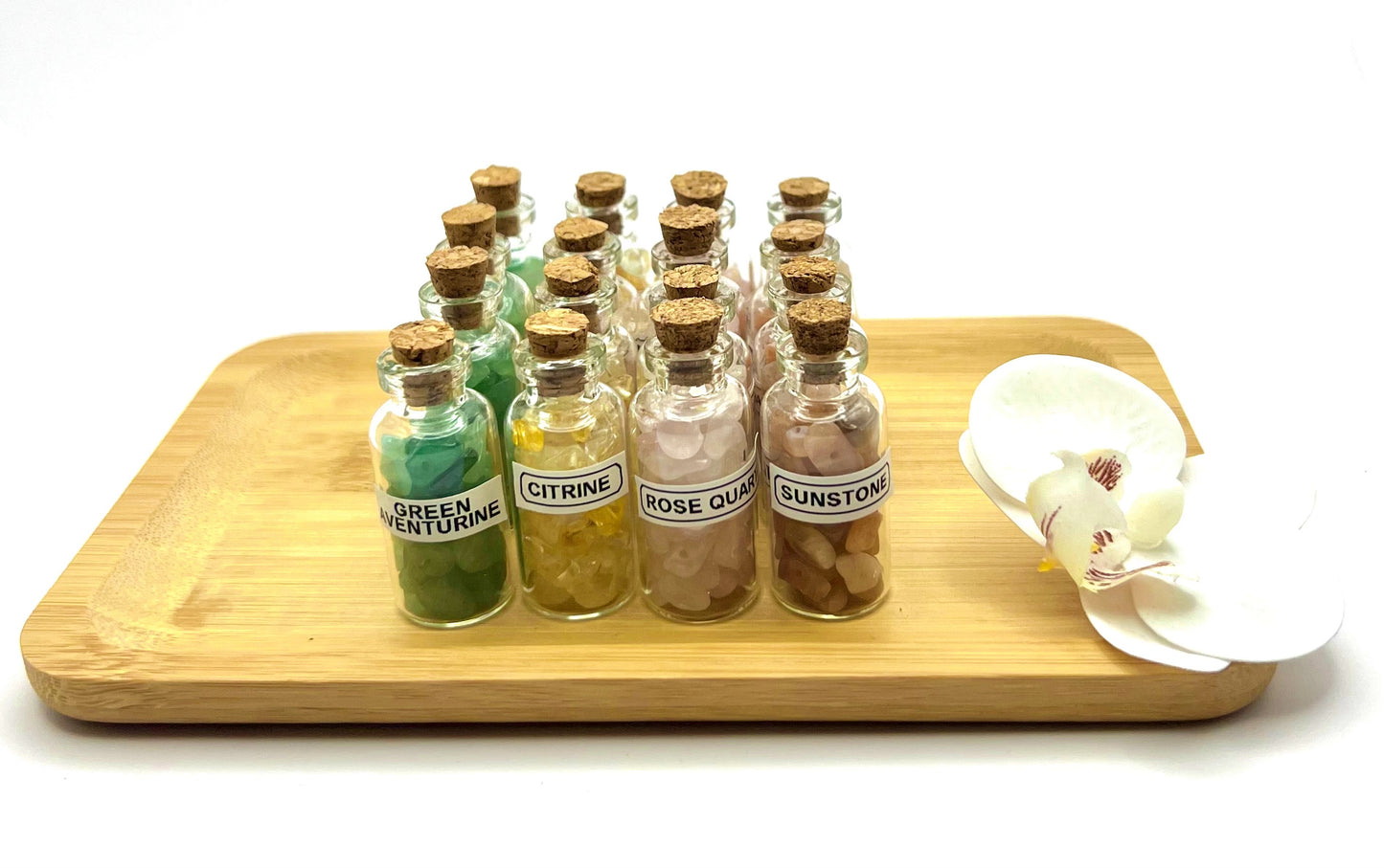 Gemstone Chips 1 1/2" Bottle