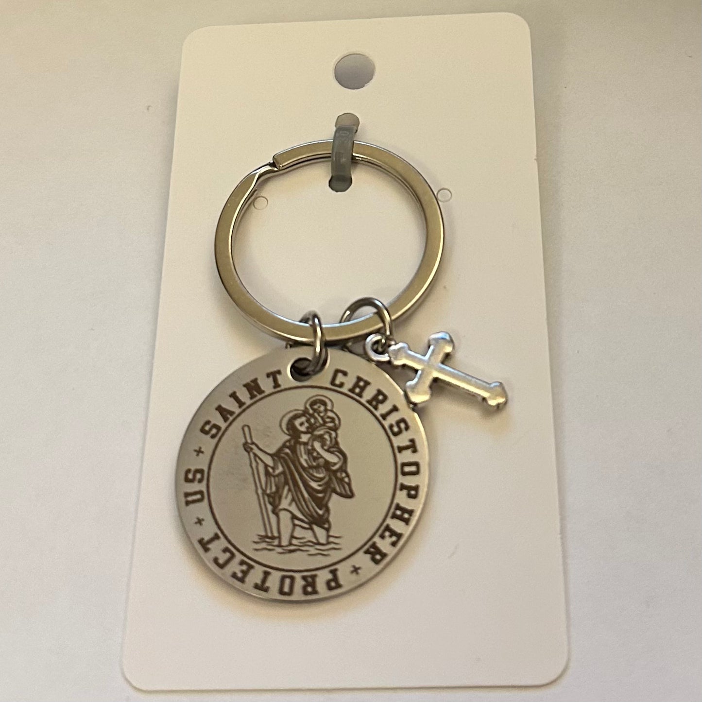 Saint Christopher Keychain