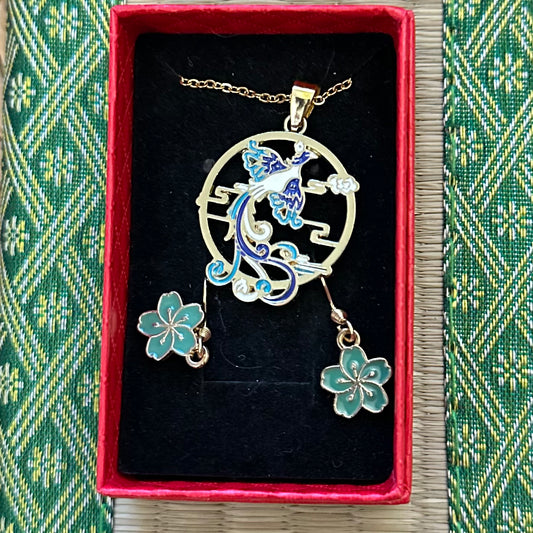 Peacock  Jewelry Set
