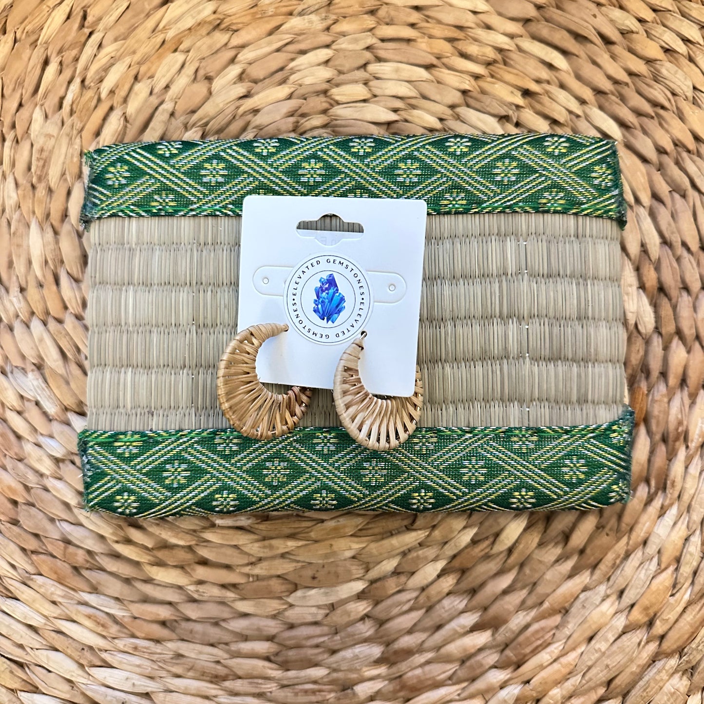 Rattan Earrings