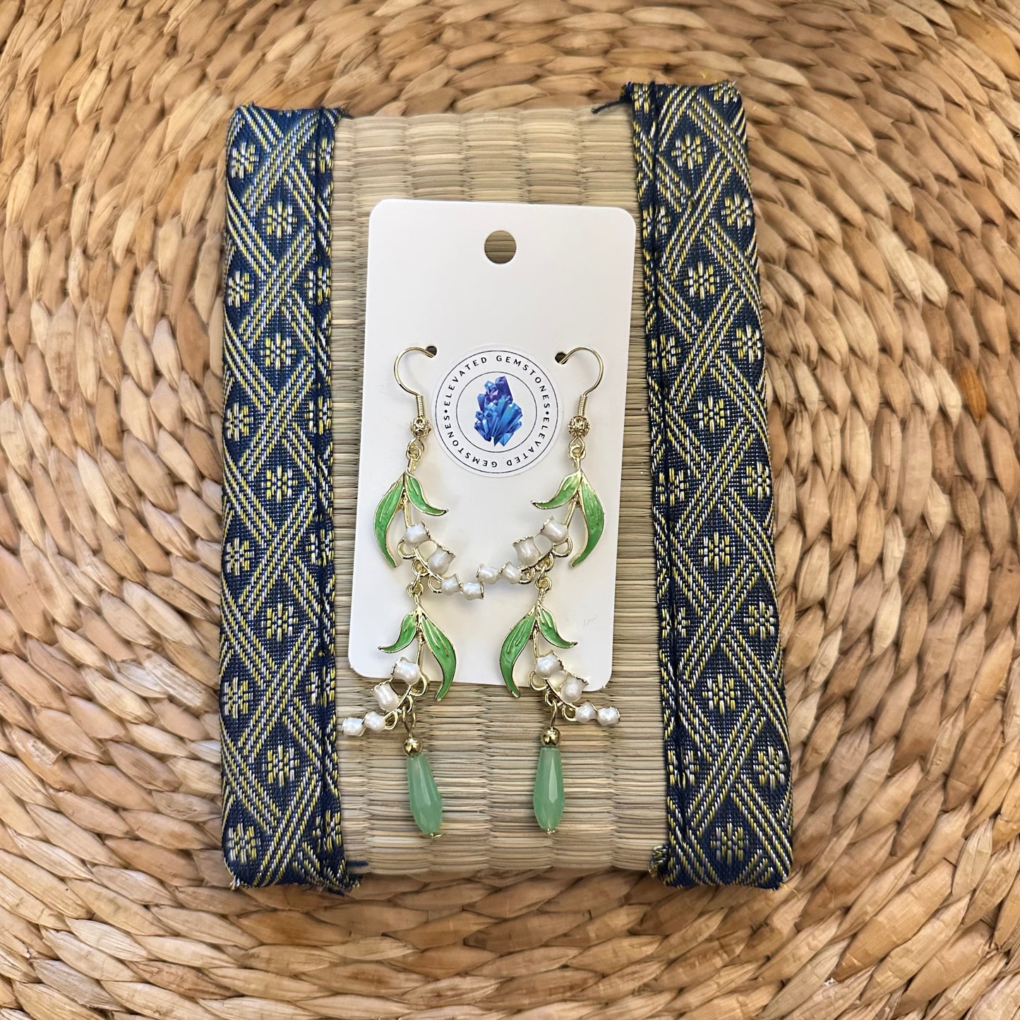Lily Leaf Earrings