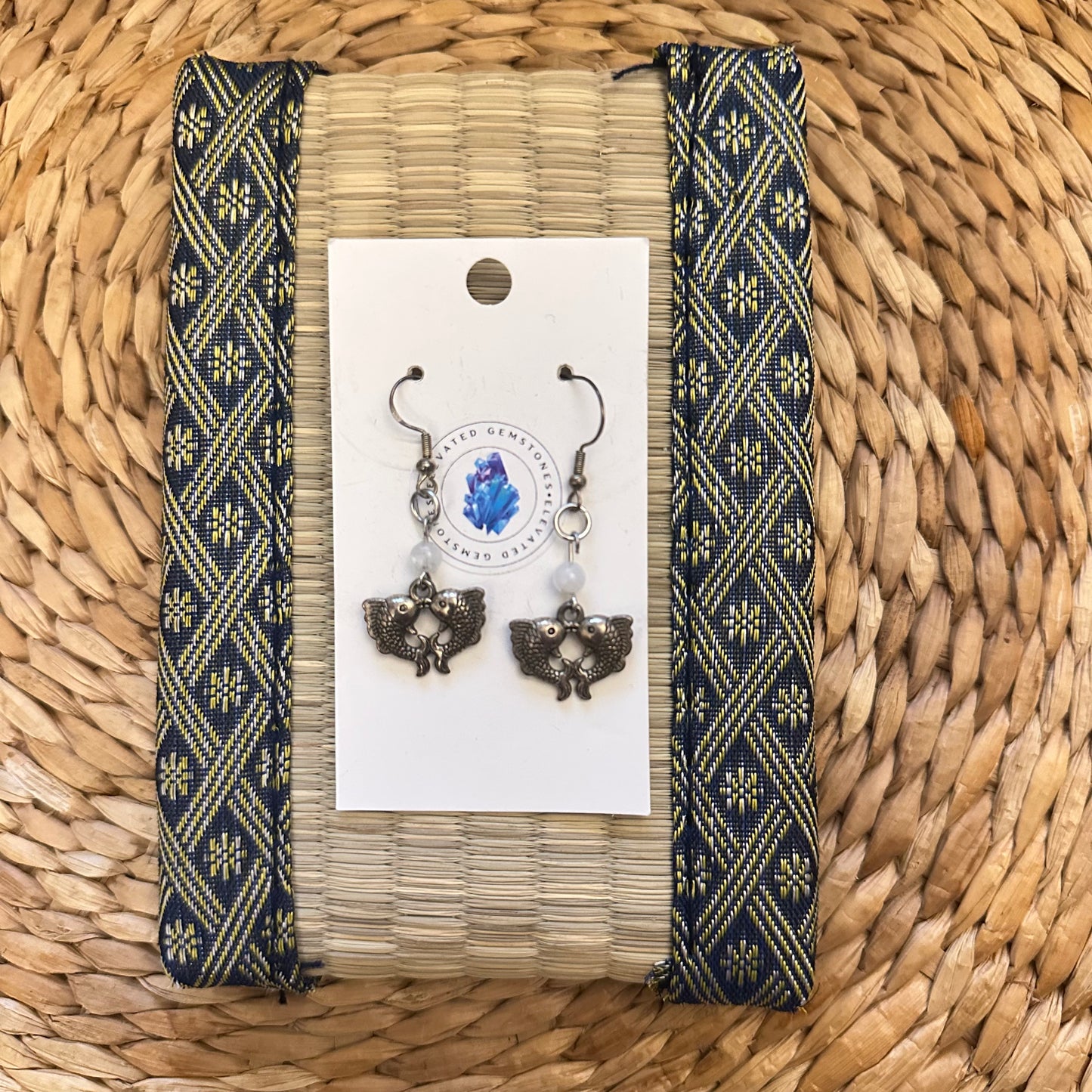 Goldfish Heart Earrings