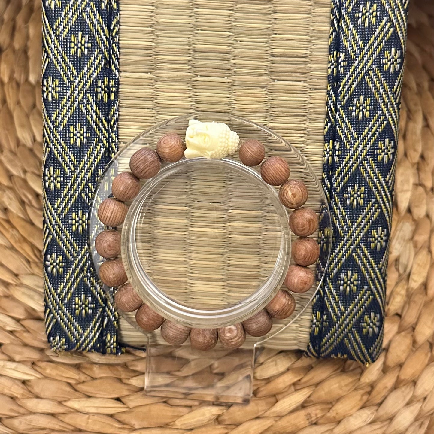 Rosewood Buddha Bracelet
