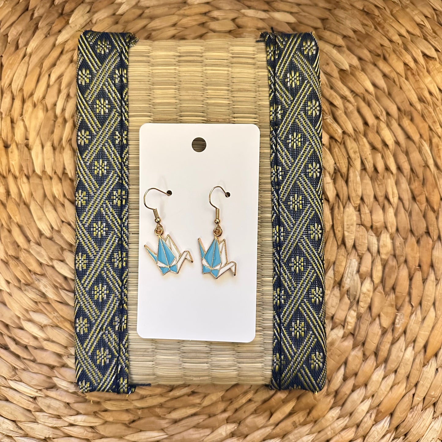 Origami Bird Earrings