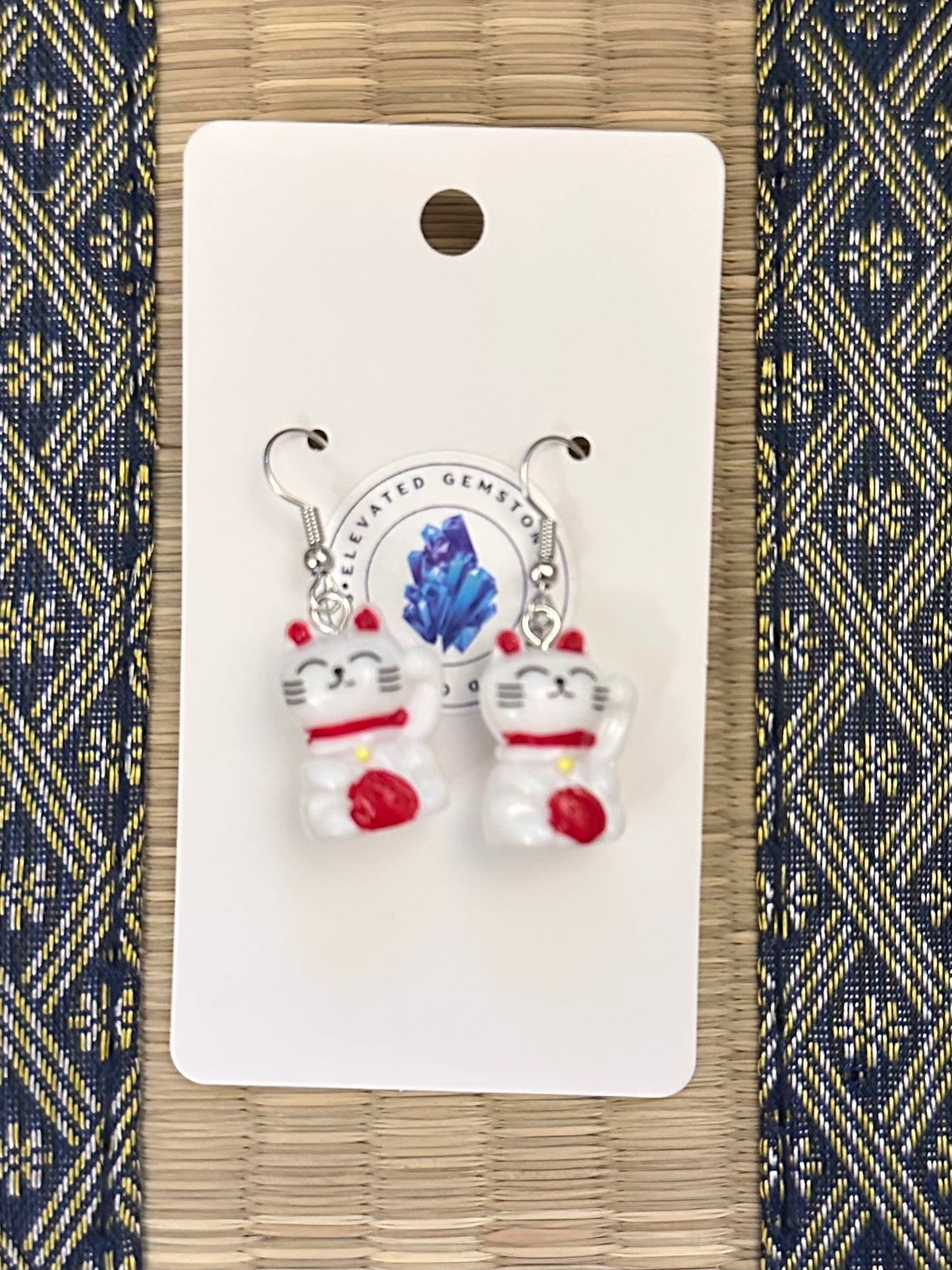 Lucky Cat Earrings