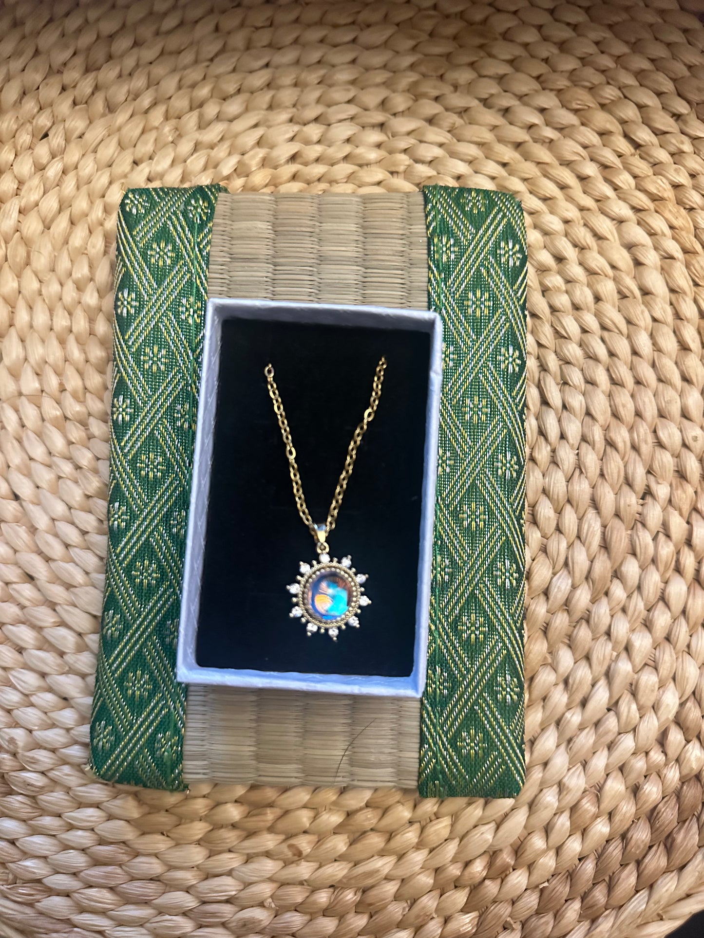 Gold Sun Necklace