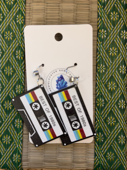 Cassette Tape Earrings