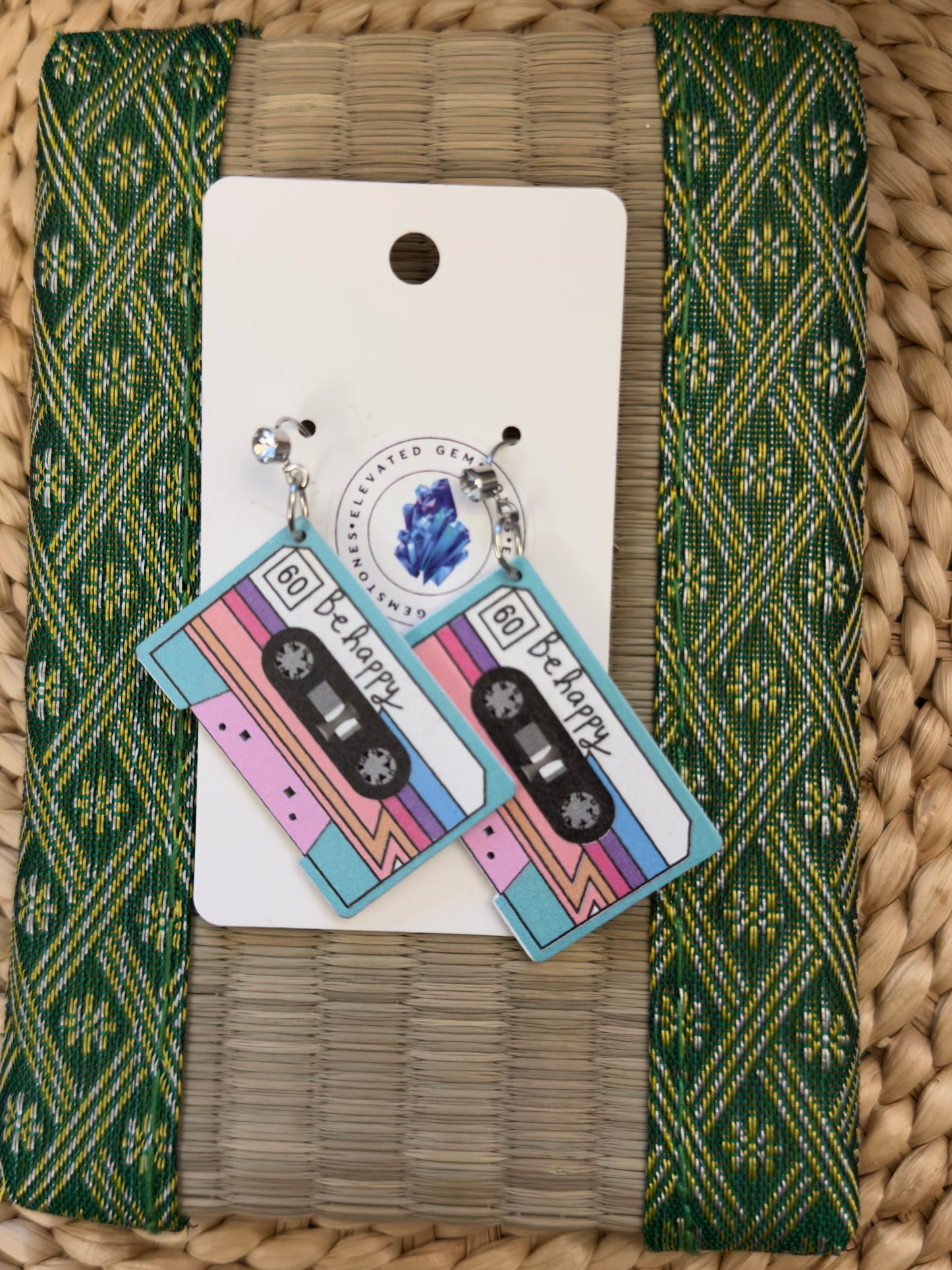 Cassette Tape Earrings