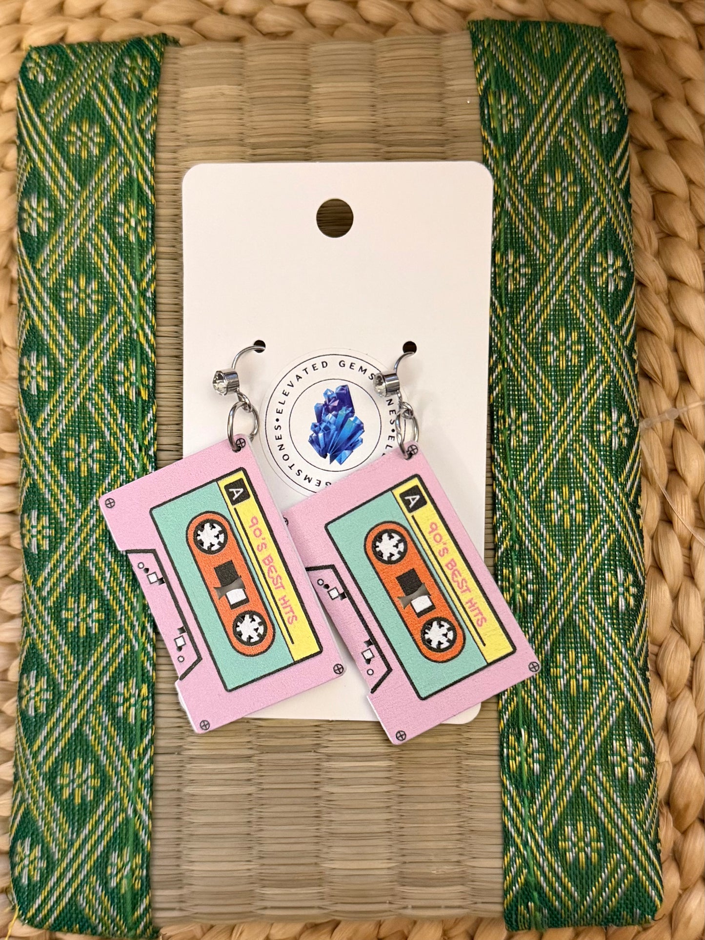 Cassette Tape Earrings